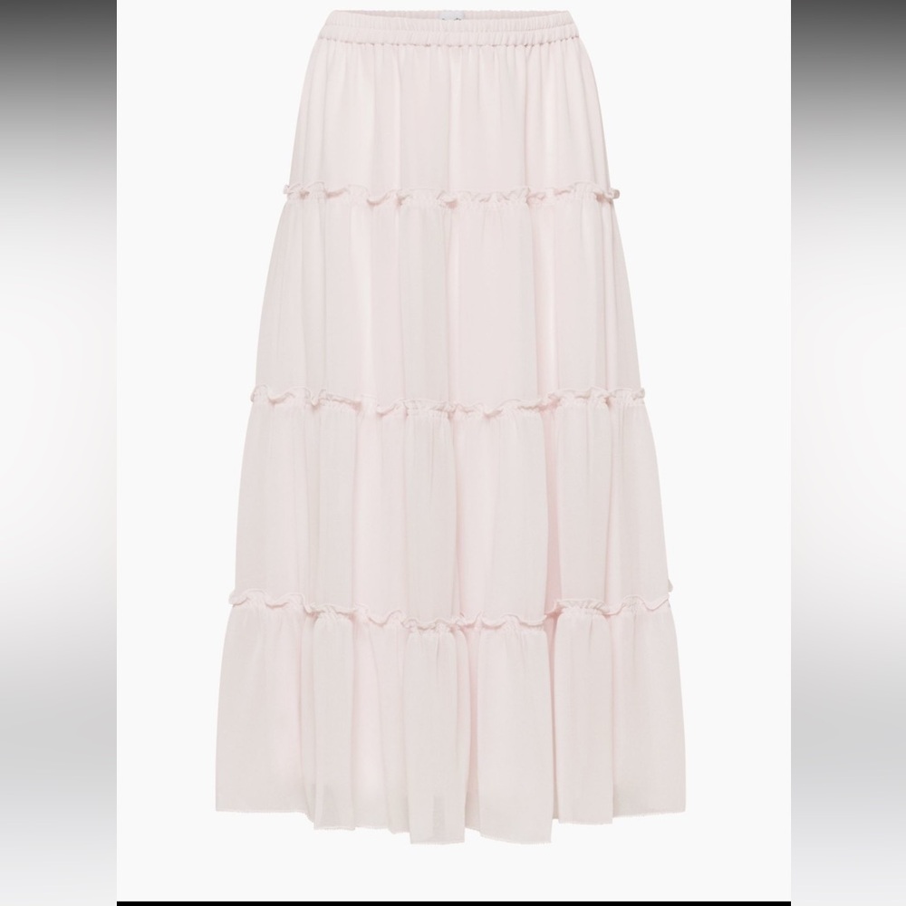 Sunday Best pink midi skirt size double extra small